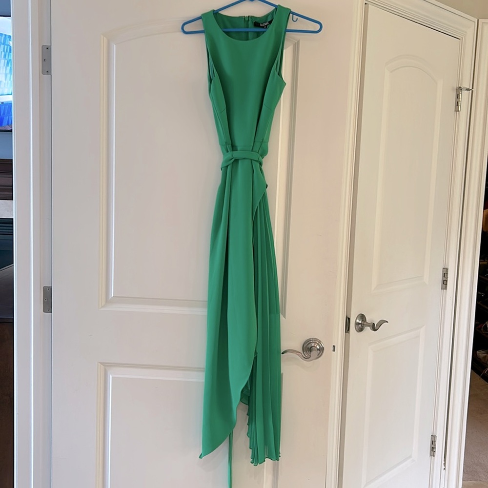 Green summer dress